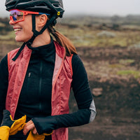 Café du Cycliste Yolande Women's Long Sleeve Merino Cycling Jersey Radtrikot Super Black