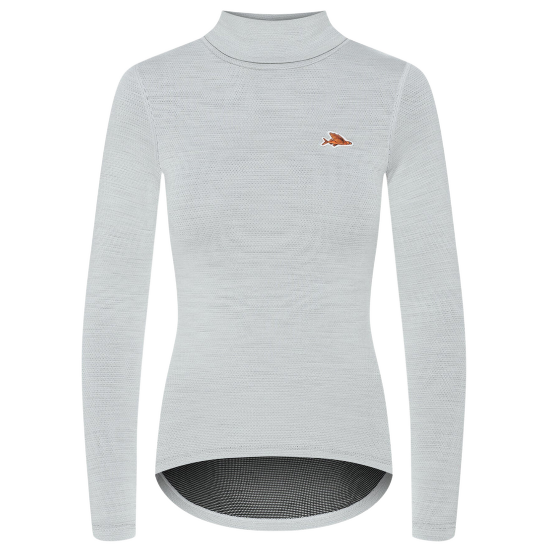 Café du Cycliste Carmen Women's Merino Base Layer Radunterhemd langarm Mountain Fog