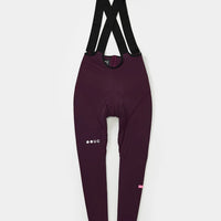 Universal Colours Mono Women's Bib Tight Winter-Radhose Purple