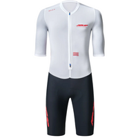 Maap Men's Eclipse Pro Race Suit Einteiler White/Infrared