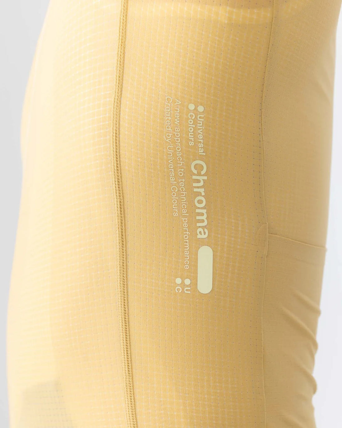 Universal Colours Chroma Men's Short Sleeve Jersey Radtrikot Sand Brown