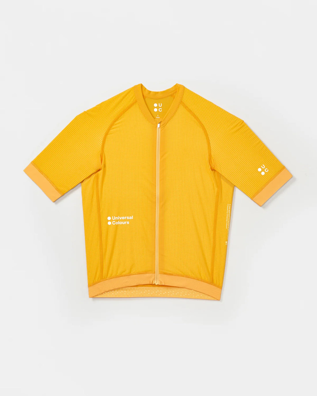 Universal Colours Chroma Men's Short Sleeve Jersey Radtrikot Tangerine Orange