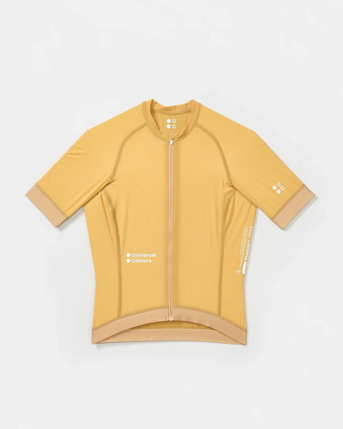 Universal Colours Chroma Women's Short Sleeve Jersey Radtrikot Sand Beige