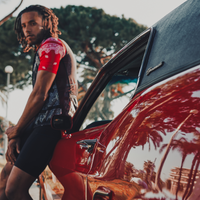 Maglia da ciclismo ultraleggera da uomo Café du Cycliste Angeline nera verde