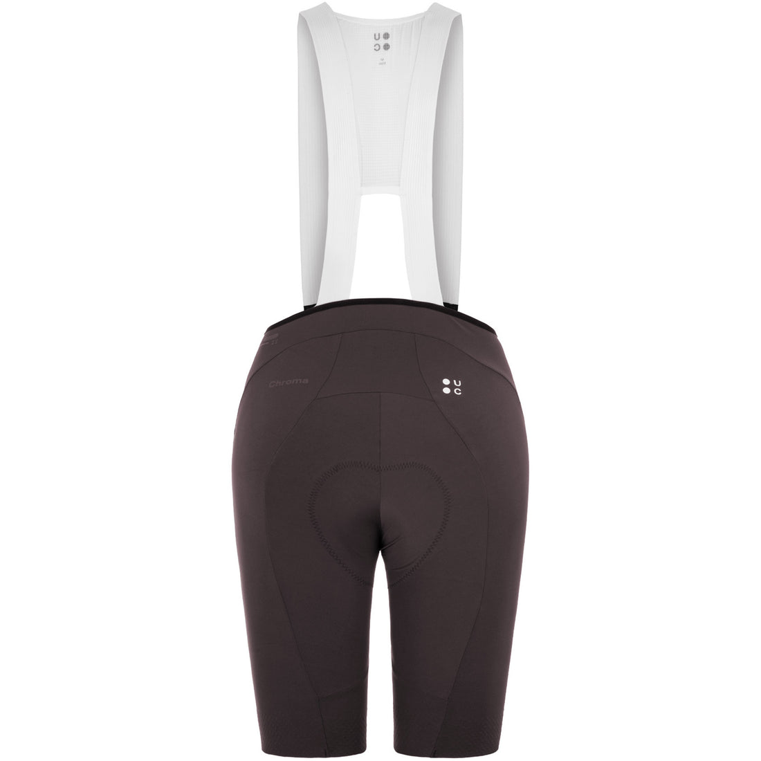 Universal Colours Chroma Men's Bib Short Radhose Heavy Dark Brown