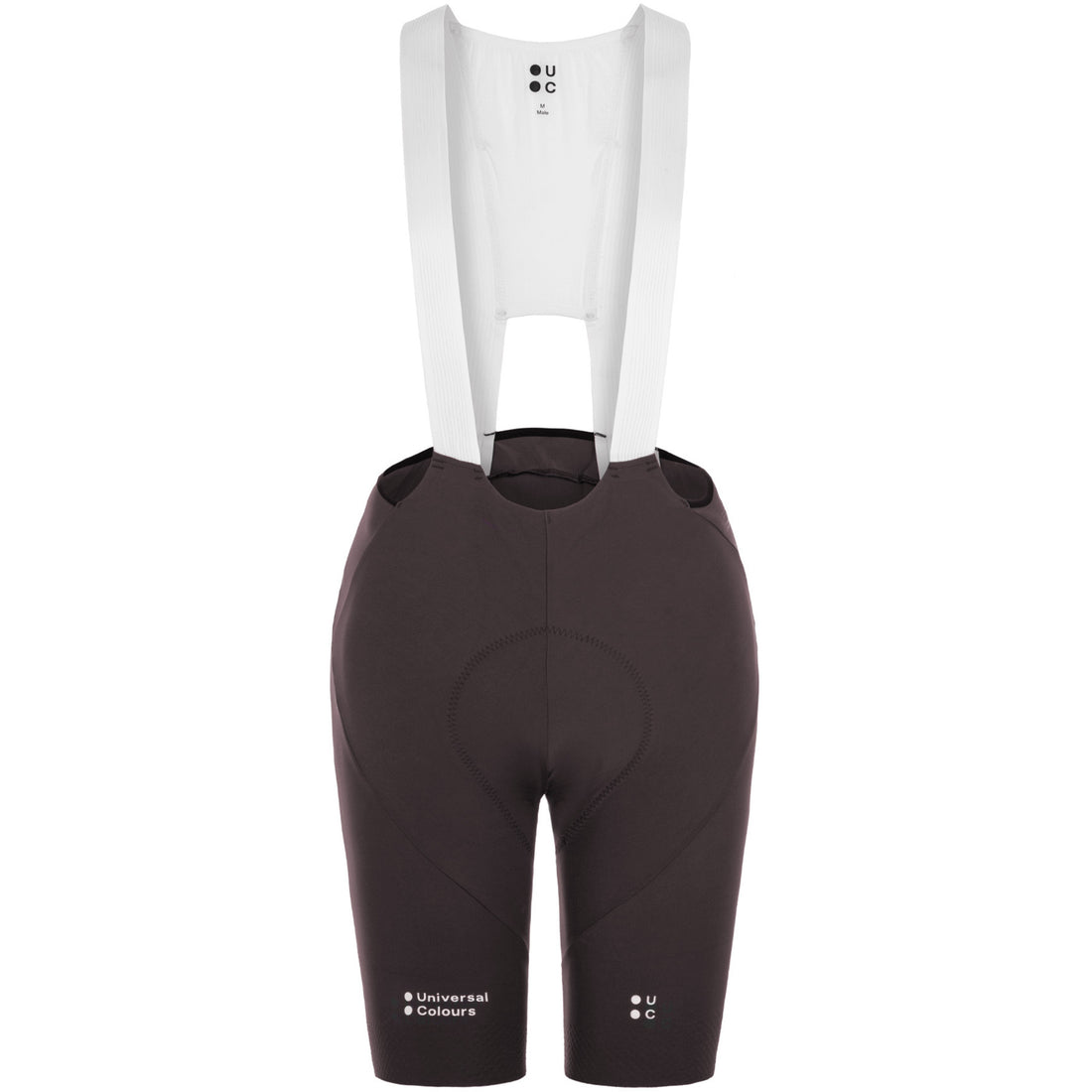 Universal Colours Chroma Men's Bib Short Radhose Heavy Dark Brown