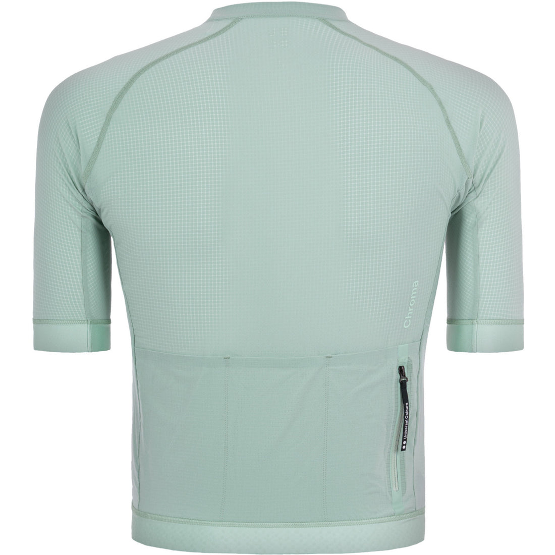 Universal Colours Chroma Men's Short Sleeve Jersey Radtrikot Blue Java