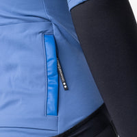 Universal Colours Mono Women’s Thermal Short Sleeve Jersey Radtrikot French Blue