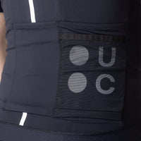 Universal Colours Mono Men's Short Sleeve Jersey Radtrikot Black