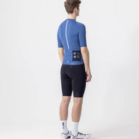 Universal Colours Mono Men's Short Sleeve Jersey Radtrikot French Blue