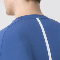 Universal Colours Mono Men's Short Sleeve Jersey Radtrikot French Blue