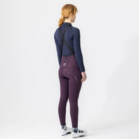 Universal Colours Mono Women's Bib Tight Winter-Radhose Purple