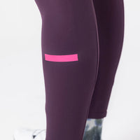 Universal Colours Mono Women's Bib Tight Winter-Radhose Purple