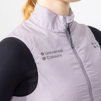 Universal Colors Chroma Insulated Unisex Gilet Thermal Wind Vest Lilac Mist
