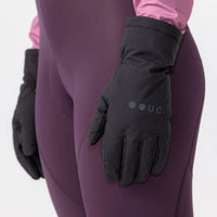 Universal Colours Unisex Deep Winter Gloves Winter Fahrradhandschuhe Black