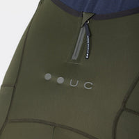 Pantalon de cyclisme hiver Universal Colors Mono Women's Bib Tight Canopy Green