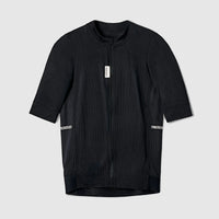 Fingercrossed Road Jersey Super Light Plus Men Radtrikot Black