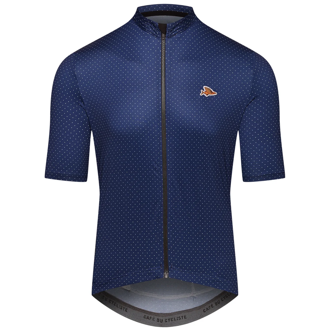 Café du Cycliste Fleurette V2 Men's Lightweight Cycling Jersey Radtrikot Navy