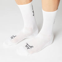 Fingerscrossed HELL YEAH 3.0 Socks Radsocken White