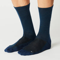 Fingerscrossed LIGHT MERINO Socks Merino Radsocken Silk Blue