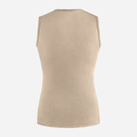 Pedaled Element Base Layer Sleeveless Radunterhemd ärmellos Beige