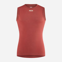 Pedaled Element Base Layer Sleeveless Radunterhemd ärmellos Dark Red
