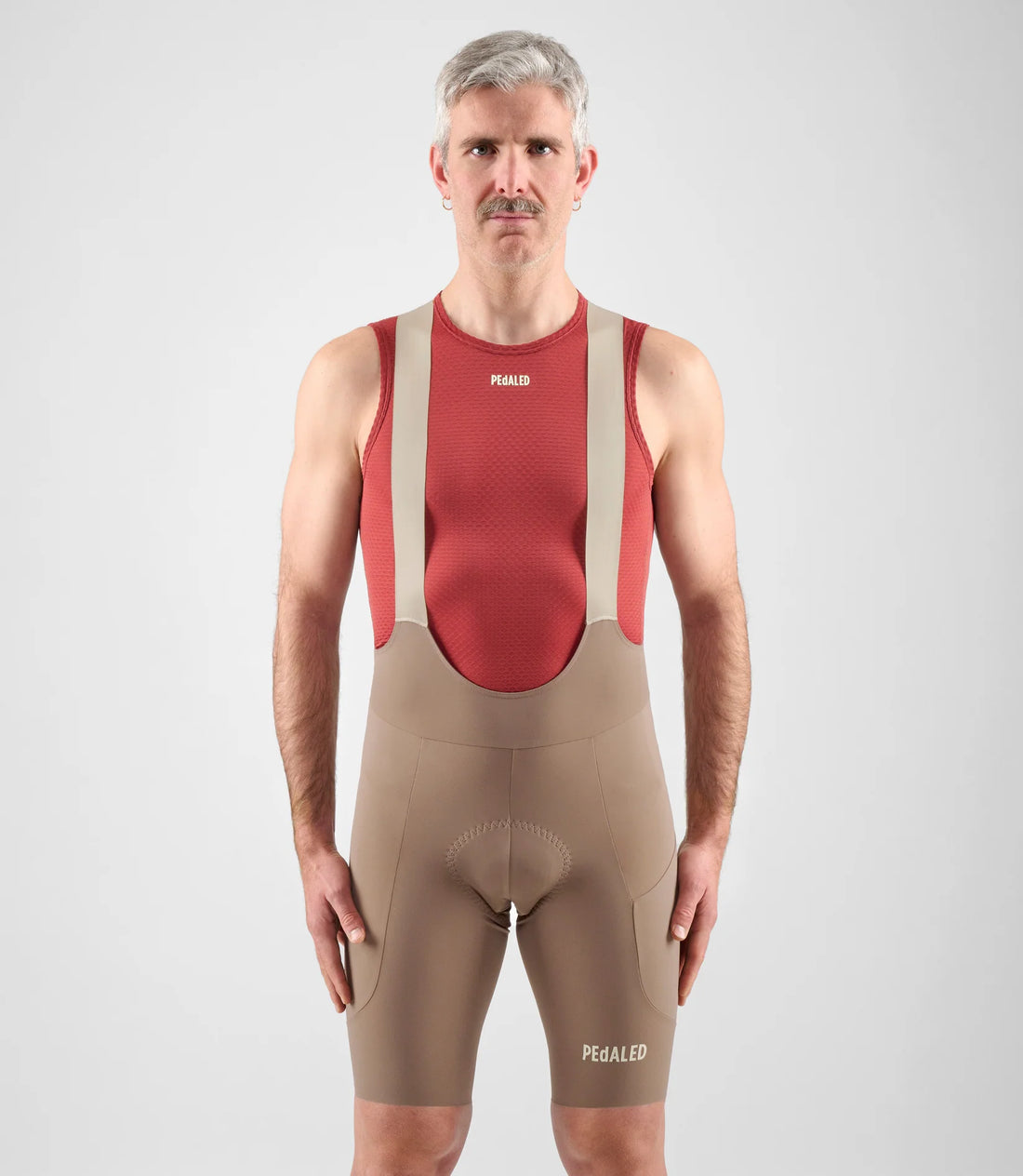 Pedaled Element Base Layer Sleeveless Radunterhemd ärmellos Dark Red