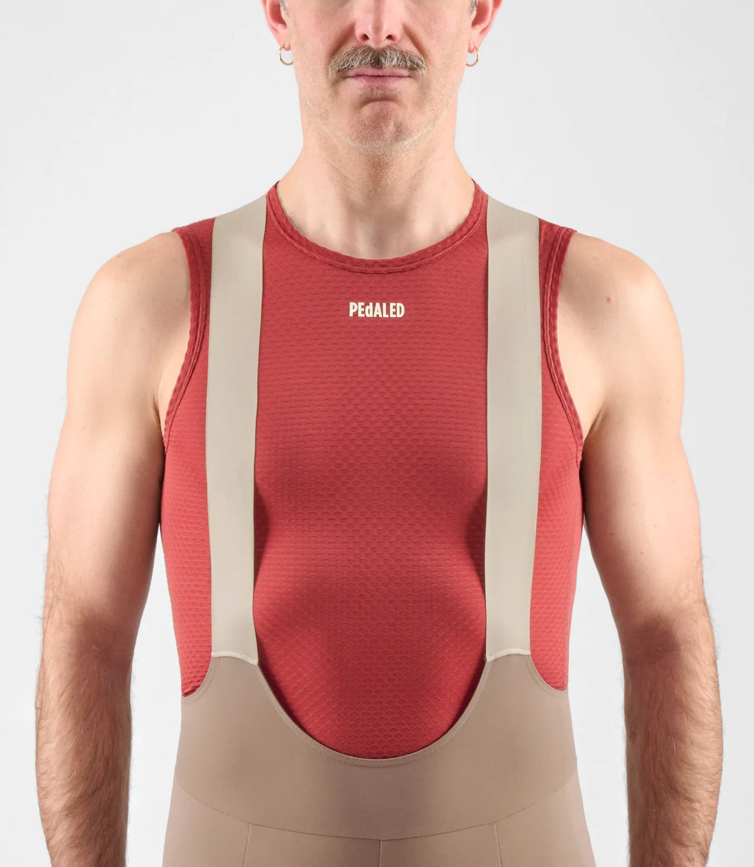 Pedaled Element Base Layer Sleeveless Radunterhemd ärmellos Dark Red