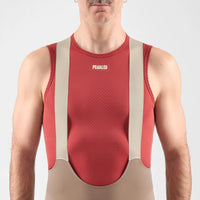 Pedaled Element Base Layer Sleeveless Radunterhemd ärmellos Dark Red