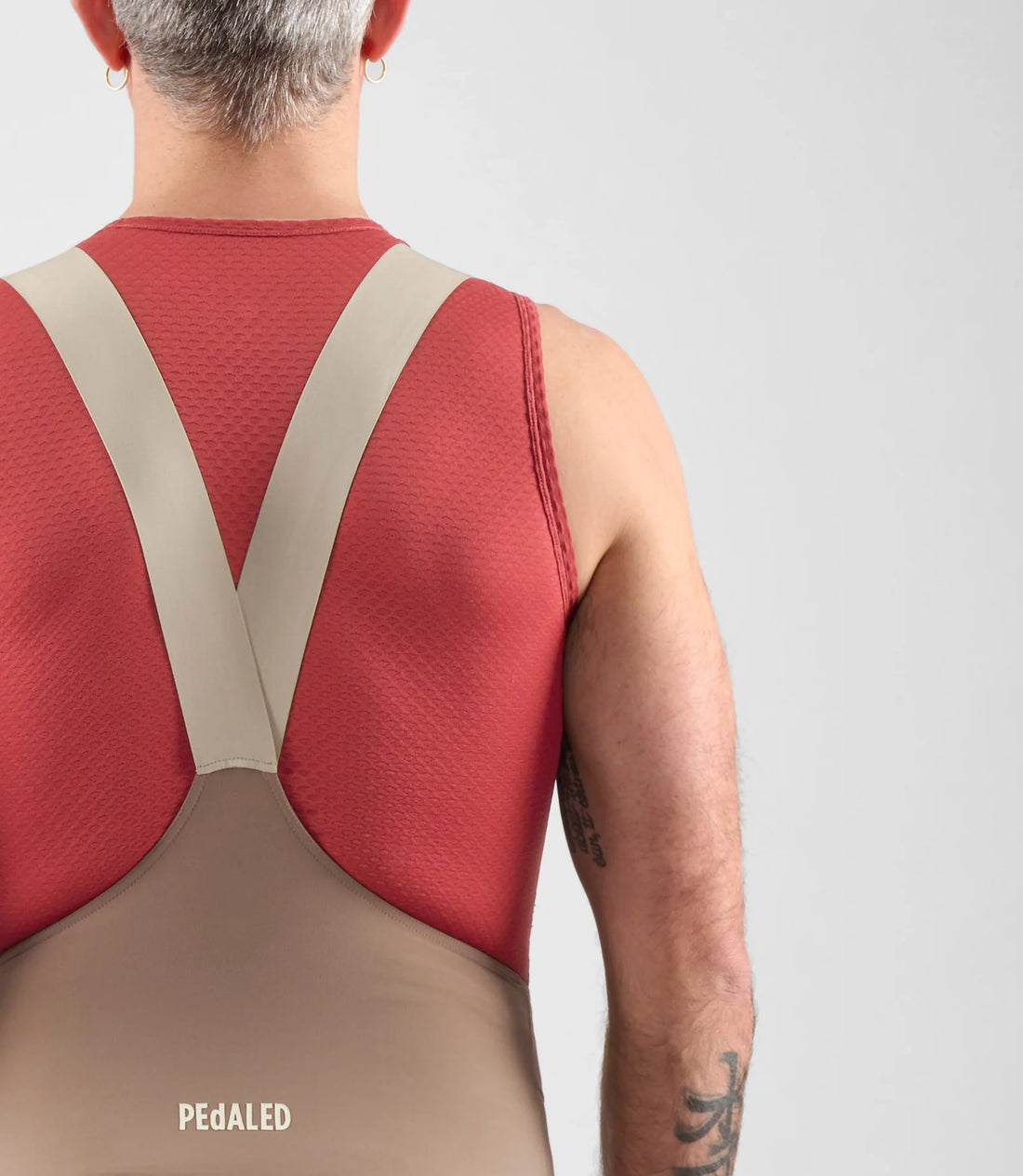 Pedaled Element Base Layer Sleeveless Radunterhemd ärmellos Dark Red