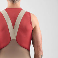 Pedaled Element Base Layer Sleeveless Radunterhemd ärmellos Dark Red