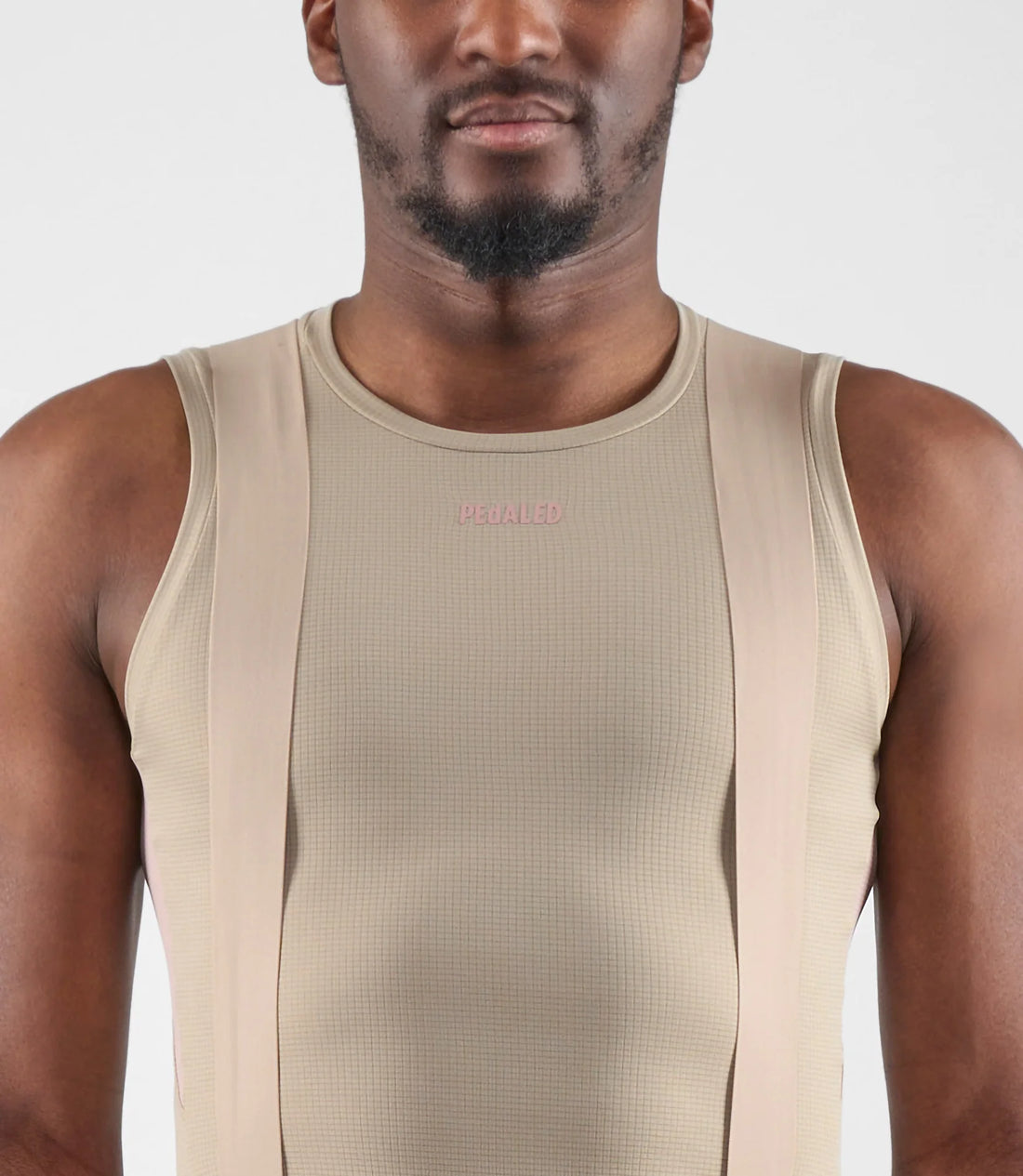 Pedaled Odyssey Power Dry® Base Layer Sleeveless Radunterhemd ärmellos Beige