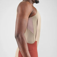 Pedaled Odyssey Power Dry® Base Layer Sleeveless Radunterhemd ärmellos Beige