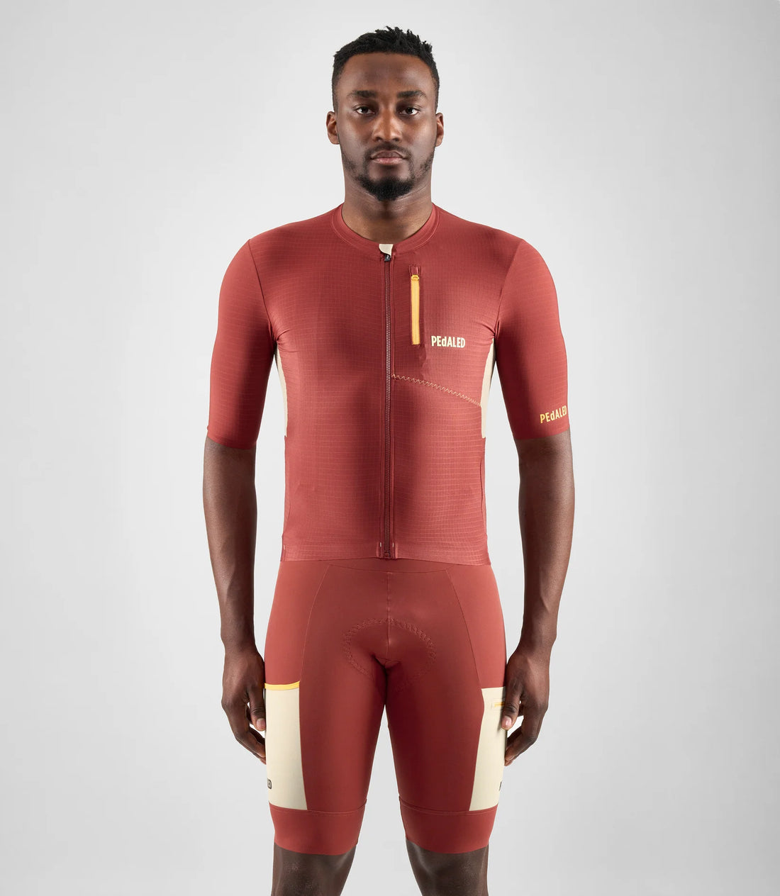 Pedaled Odyssey Jersey Radtrikot Dark Red