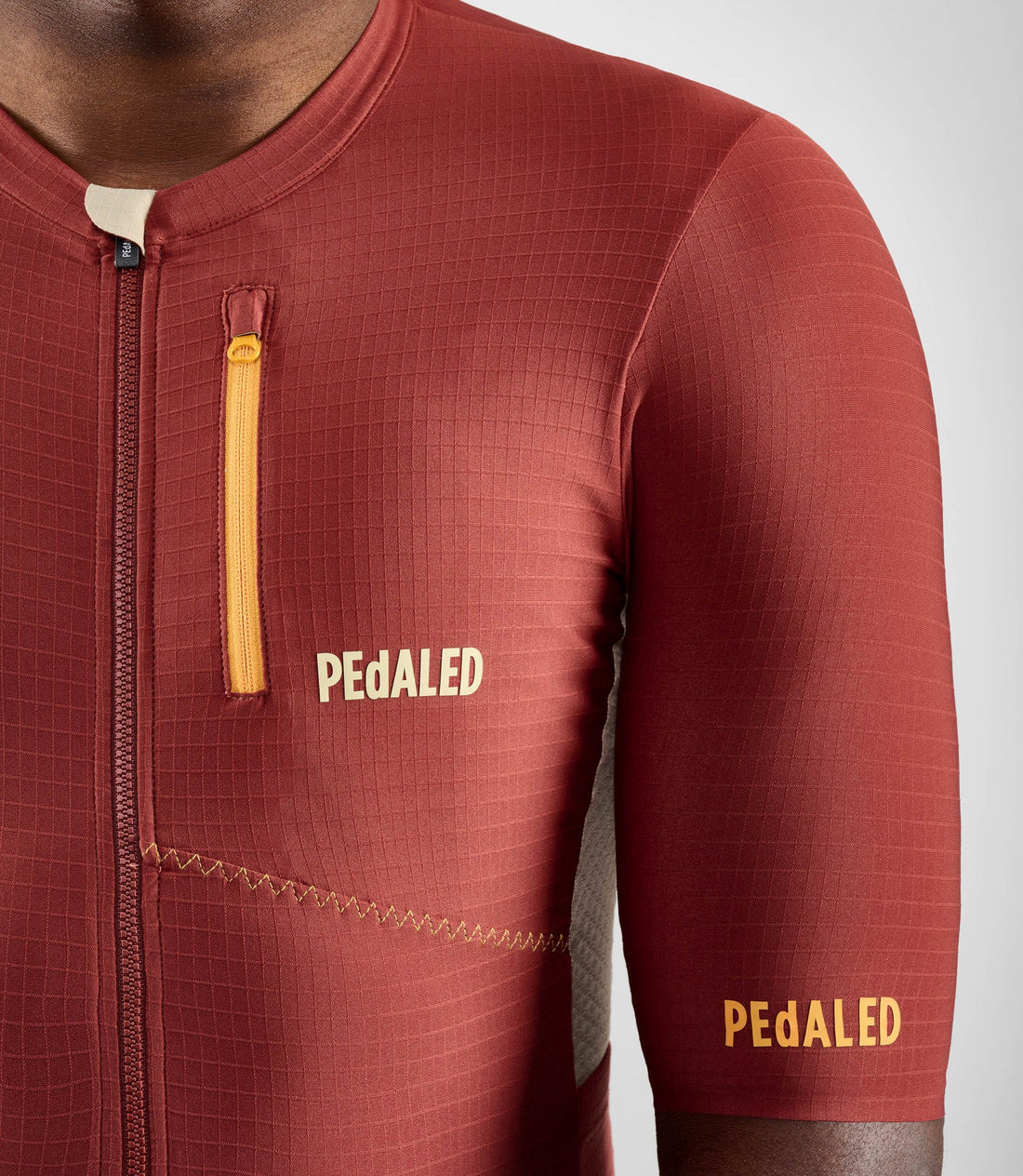 Pedaled Odyssey Jersey Radtrikot Dark Red