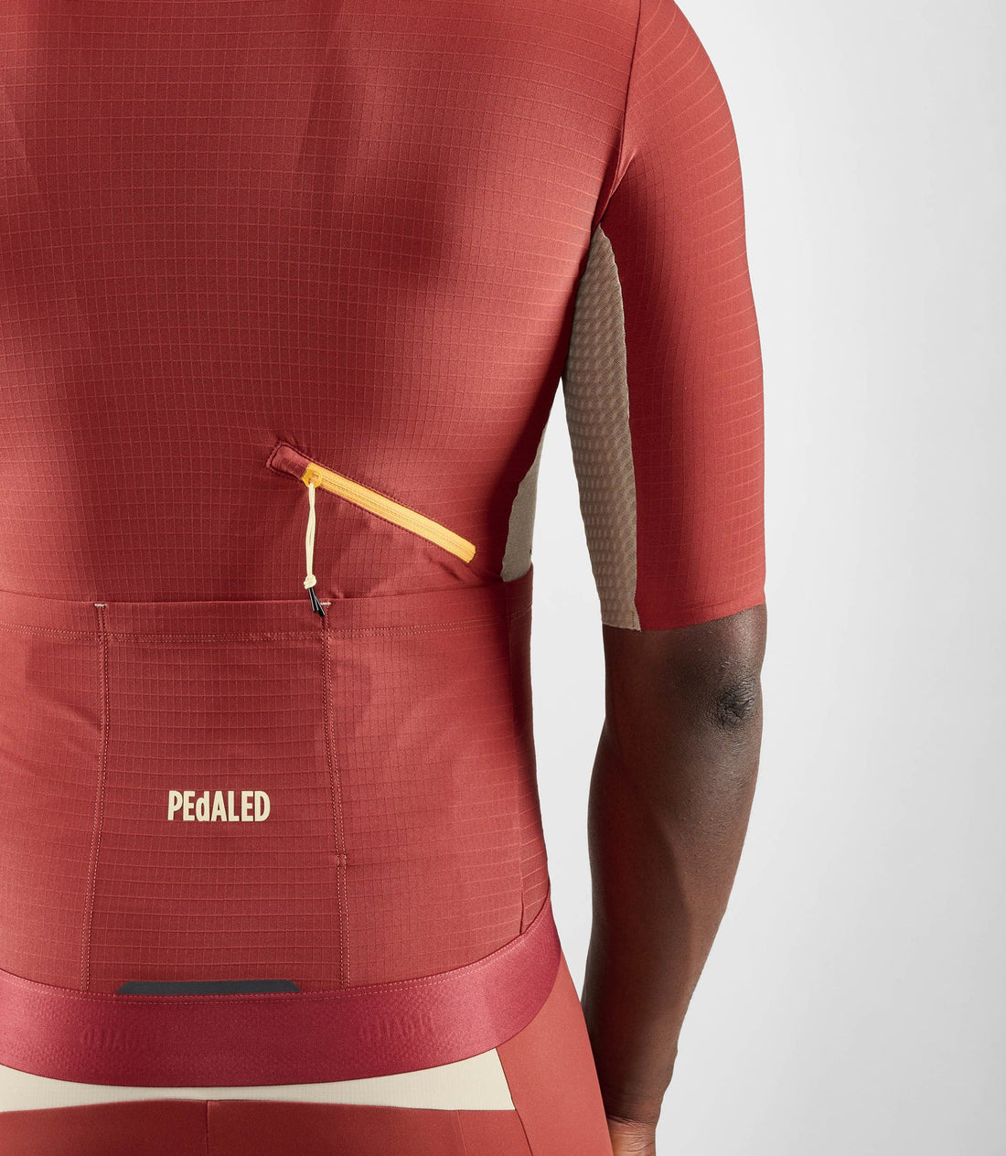 Pedaled Odyssey Jersey Radtrikot Dark Red