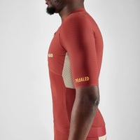 Pedaled Odyssey Jersey Radtrikot Dark Red