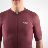 Pedaled Element Lightweight Jersey Radtrikot Burgundy