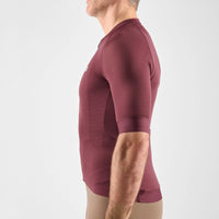 Pedaled Element Lightweight Jersey Radtrikot Burgundy