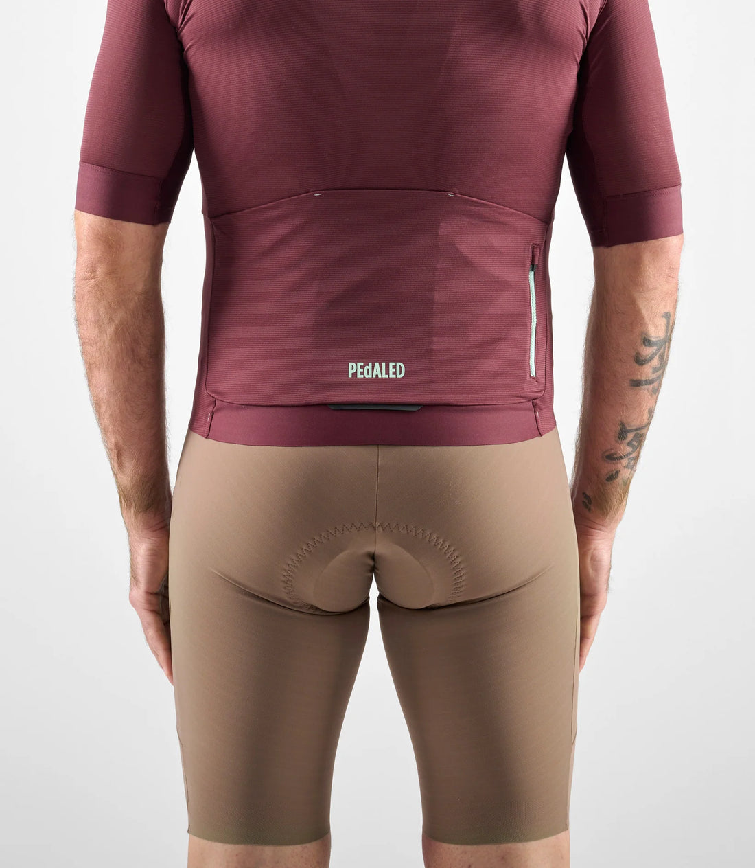 Pedaled Element Lightweight Jersey Radtrikot Burgundy