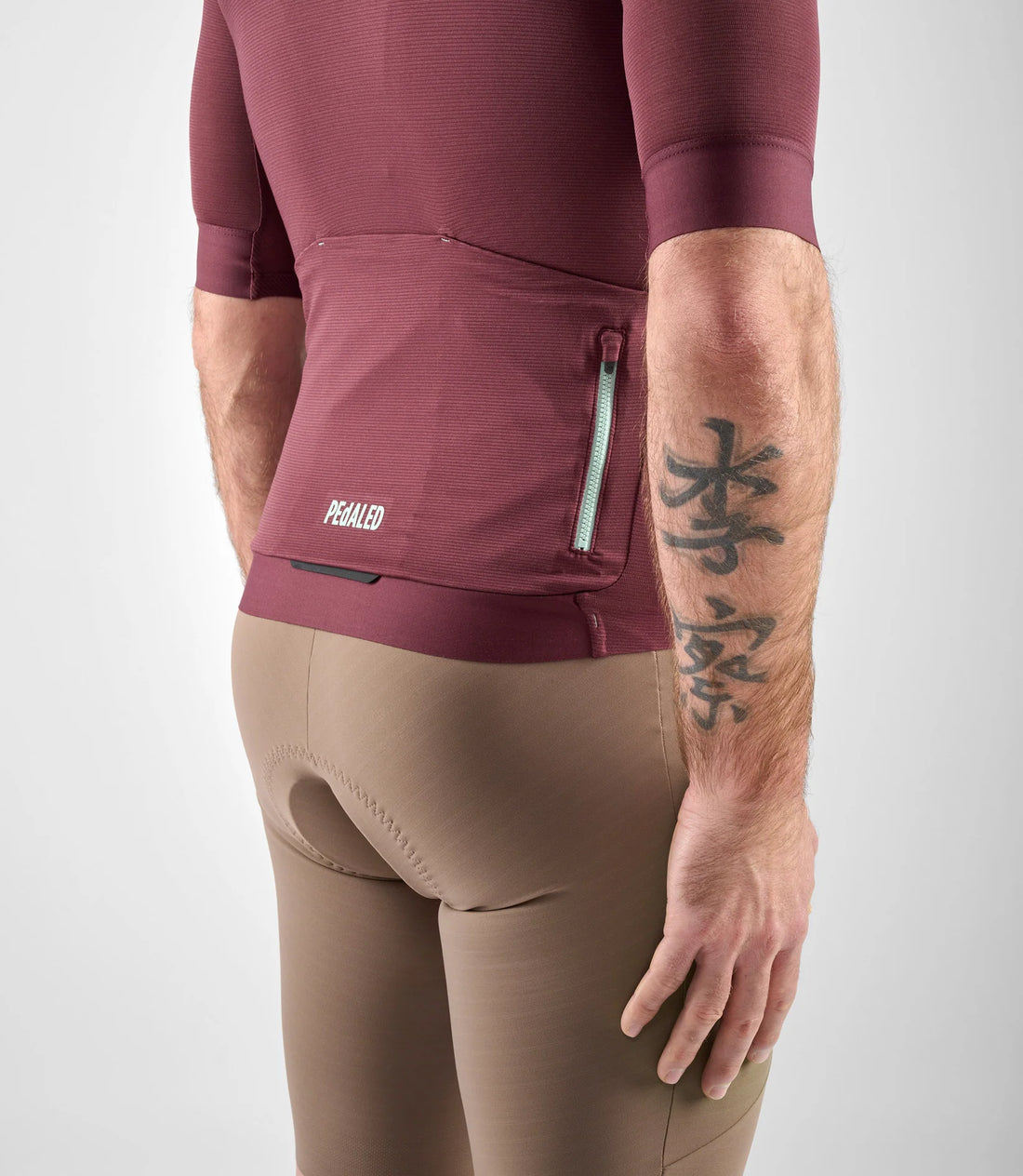 Pedaled Element Lightweight Jersey Radtrikot Burgundy