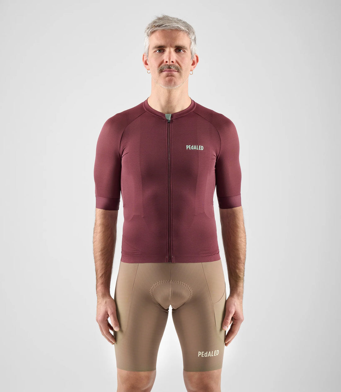 Pedaled Element Lightweight Jersey Radtrikot Burgundy
