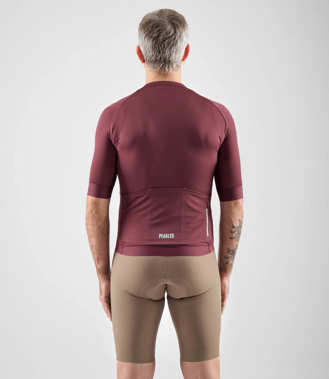 Pedaled Element Lightweight Jersey Radtrikot Burgundy