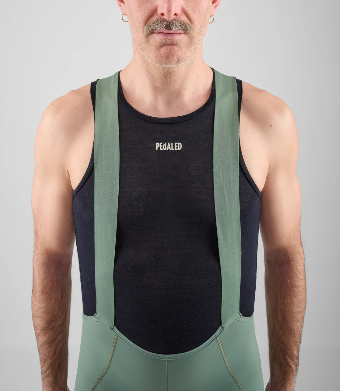 Pedaled Element Merino Base Layer Sleeveless Radunterhemd ärmellos Black
