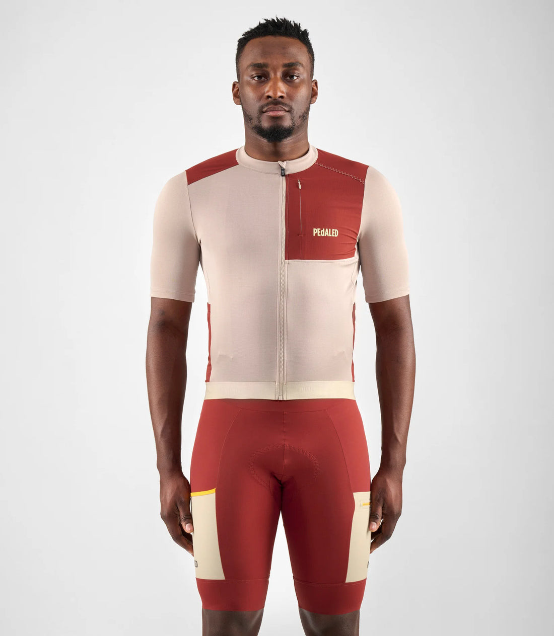 Pedaled Odyssey Merino Jersey Radtrikot Beige