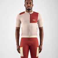 Pedaled Odyssey Merino Jersey Radtrikot Beige