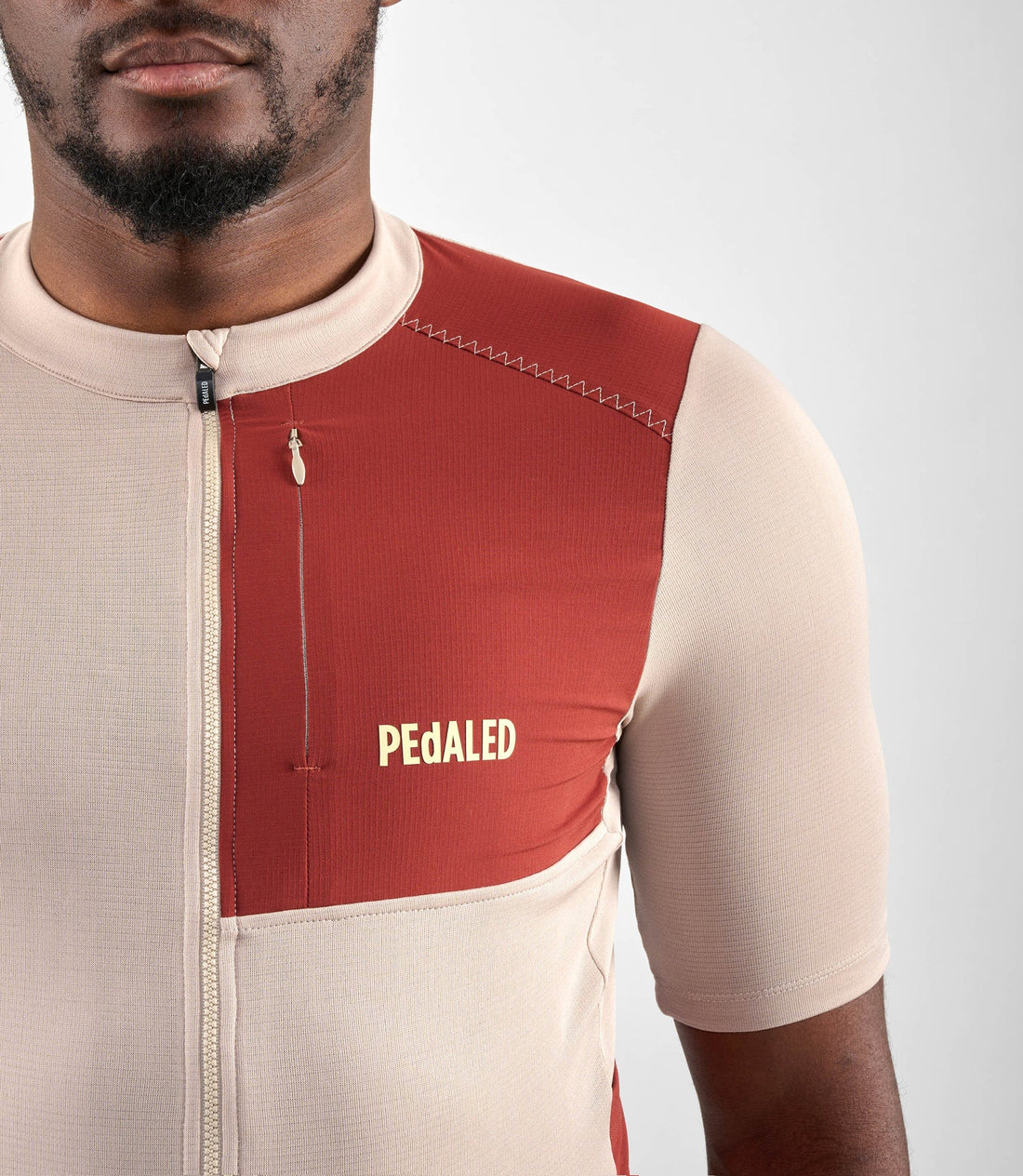 Pedaled Odyssey Merino Jersey Radtrikot Beige