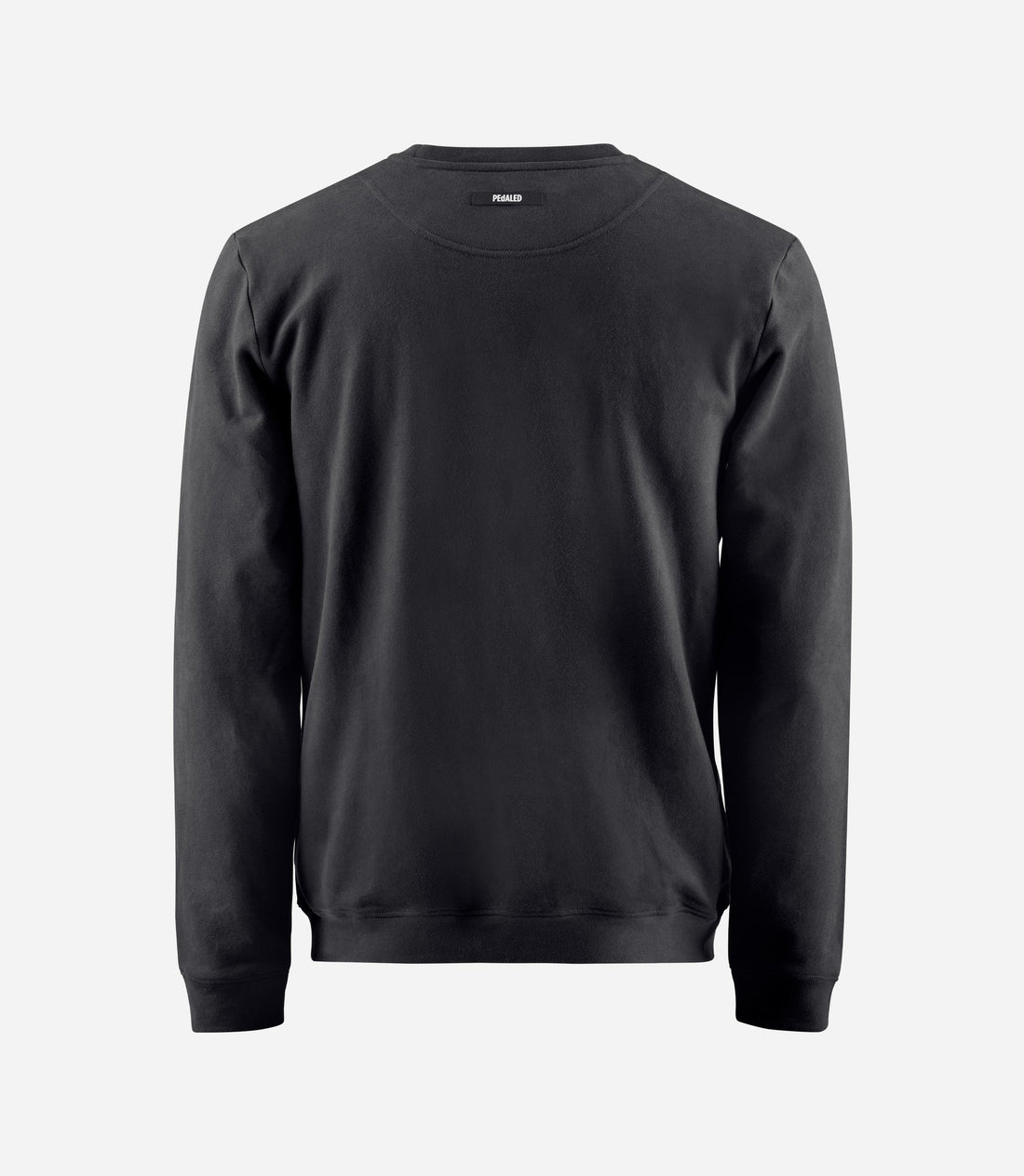 Pedaled Logo Sweatshirt Unisex Pullover Black