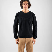 Pedaled Logo Sweatshirt Unisex Pullover Black