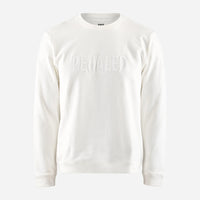Pedaled Logo Sweatshirt Unisex Pullover Off White